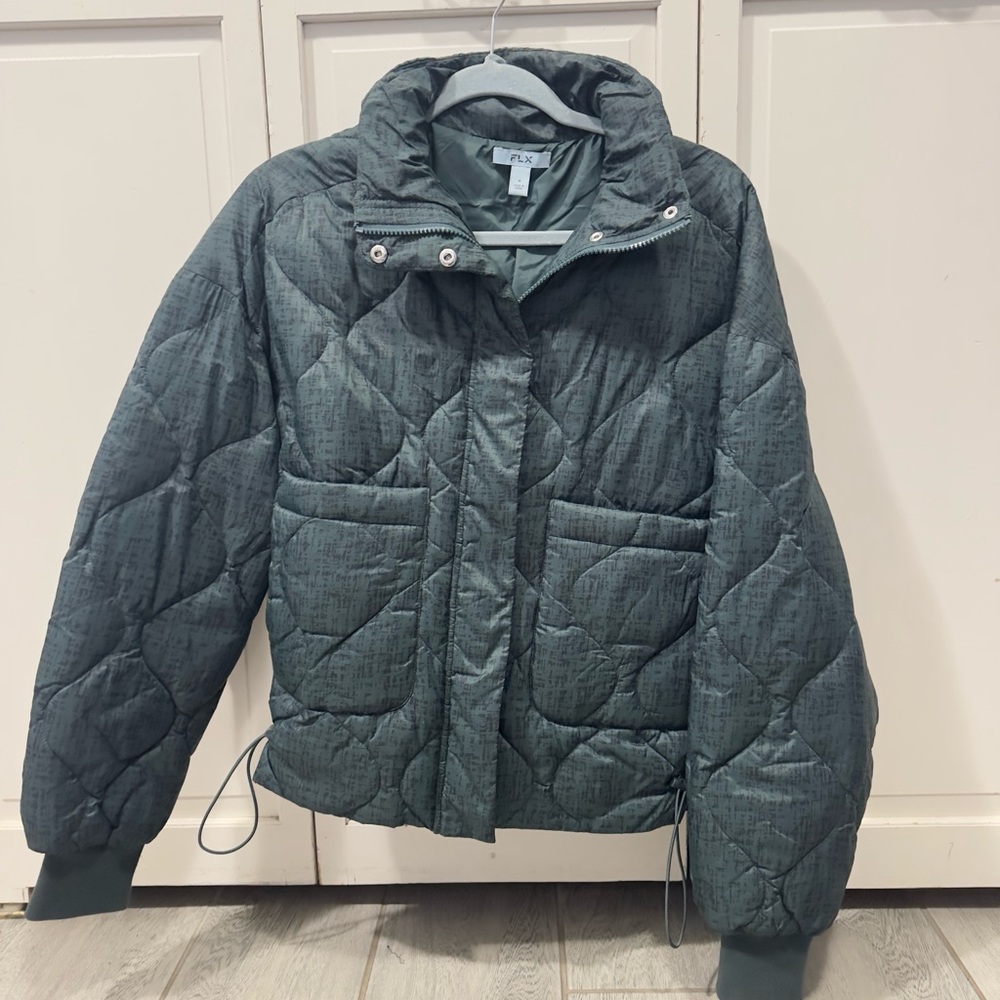 Women's Quilted Jacket - Green